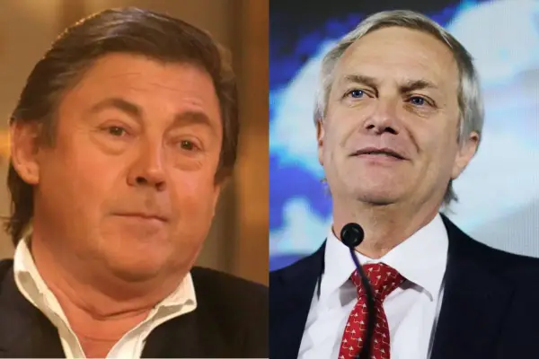 Emeterio Ureta y José Antonio Kast ,Archivo