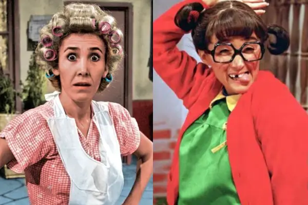Doña Florinda vs La Chilindrina ,red X