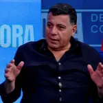 Beto Espinoza en el estudio de La Hora, Captura