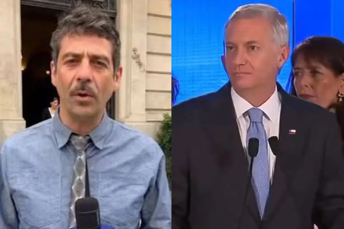 José Antonio Kast se mostró desencajado, Captura