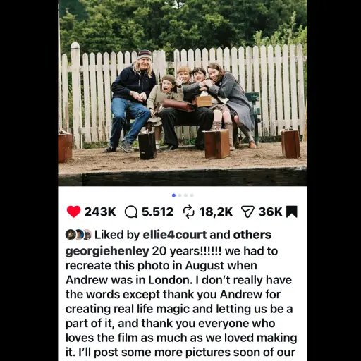 Publicación de Georgie Henly - Instagram