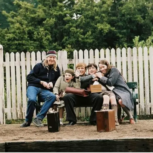 Foto en el set - Instagram