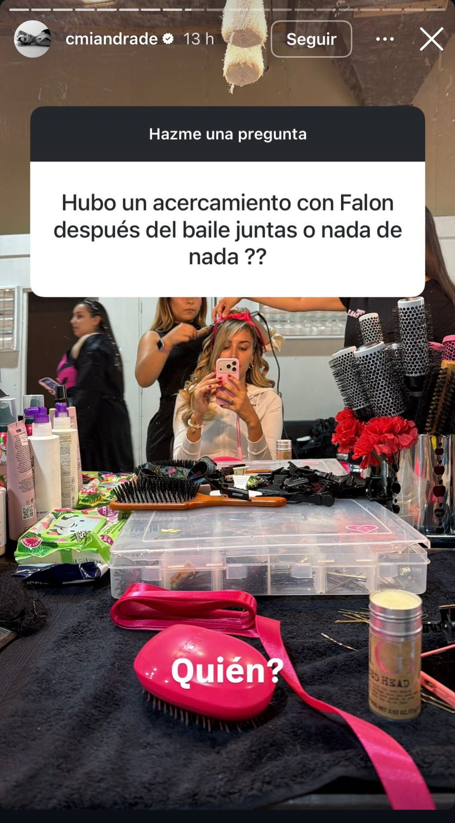 Historia de Camila Andrade - Captura de pantalla 