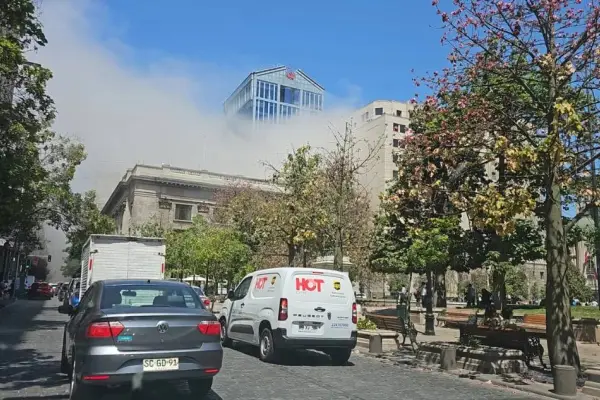 Incendio en restaurante ,Danilo Ormeño / RBB