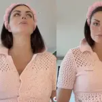 Emilia Dides, captura de TikTok