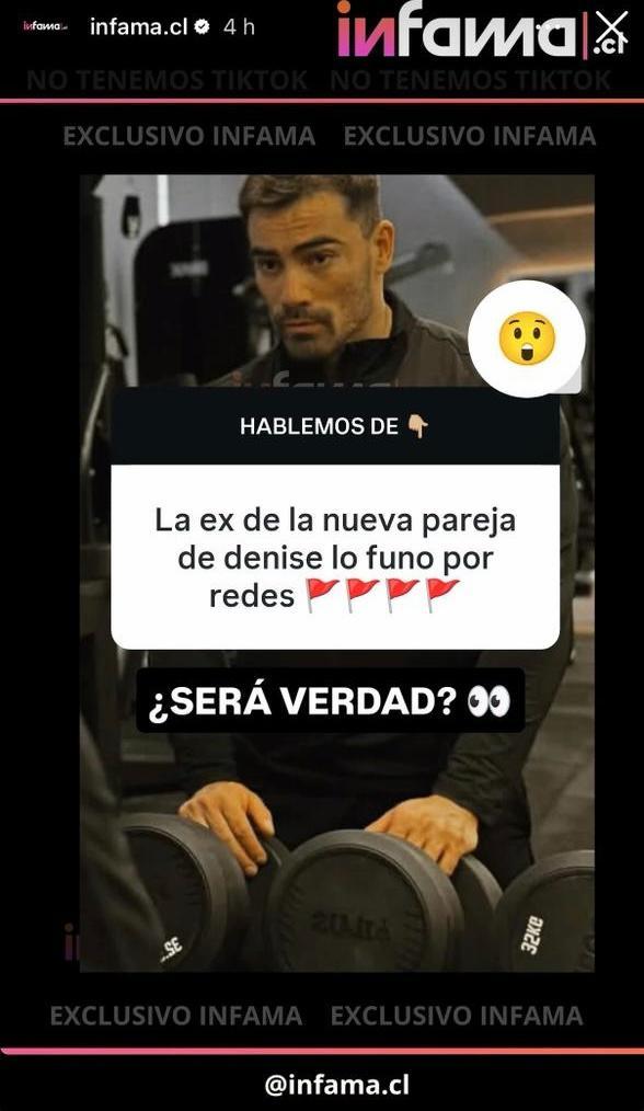 ¿Funa al nuevo pololo de Denise Rosenthal? - Infama