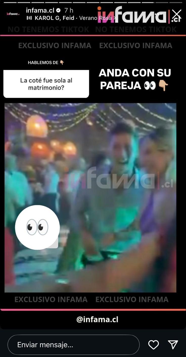 Coté López sigue estando con Lucas Lama - Infama