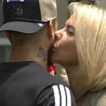 Luis Mateucci y Carla Ochoa en el reality de Mega, Captura