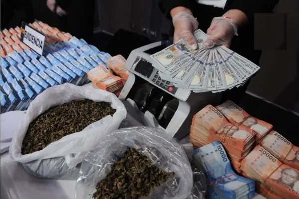 $600 millones en efectivo fueron incautados ,Agencia Uno