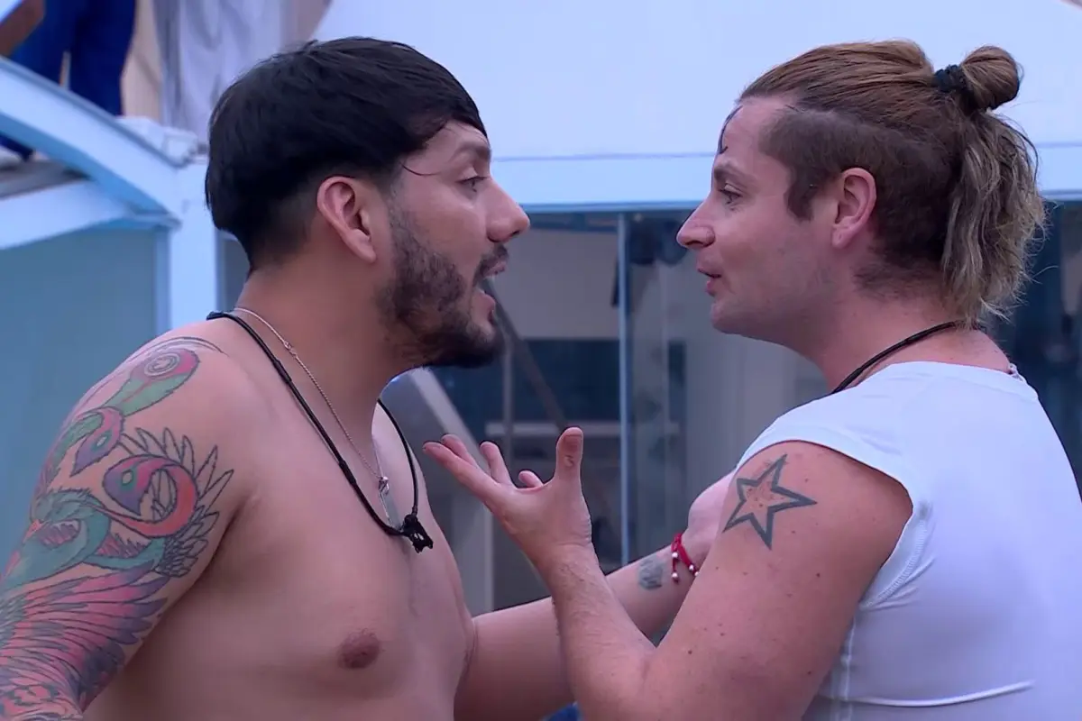 Princeso y Dash casi se van a los combos en Mundos Opuestos, Cedida | Canal 13