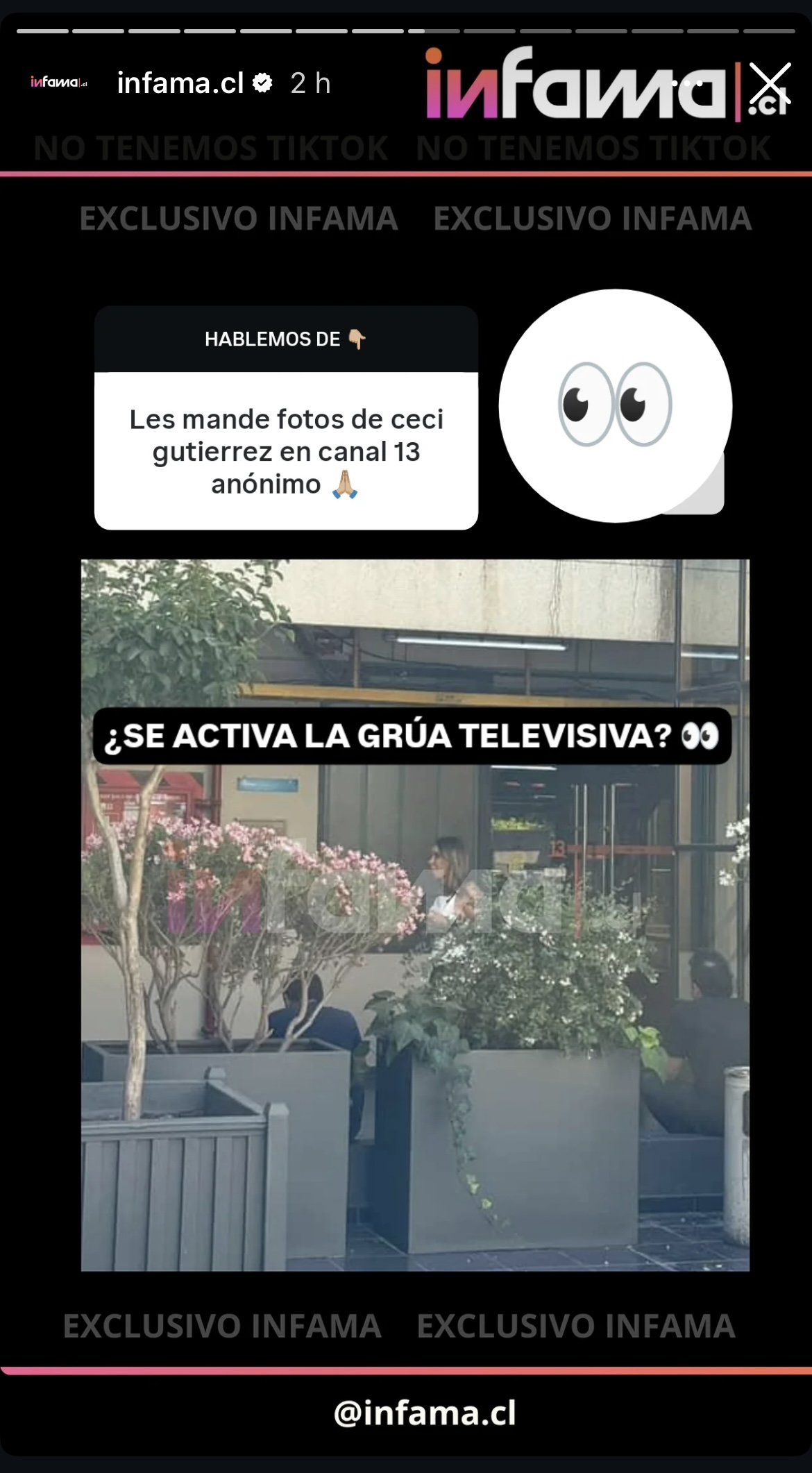 Historia de Infama - Captura de pantalla