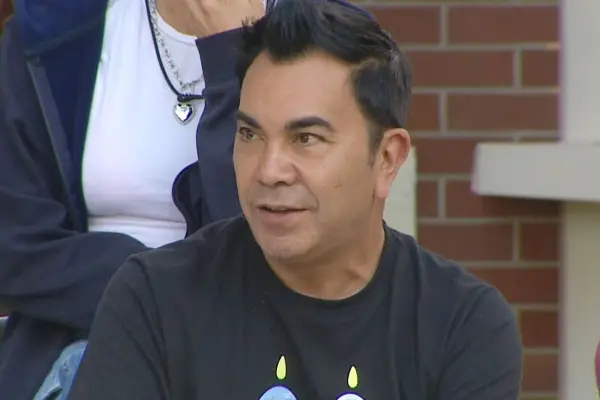 Luis Sandoval durante sus días en \