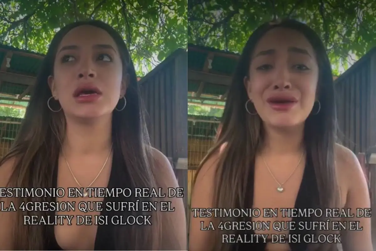 Periodista que denunció las agresiones, Captura de pantalla 