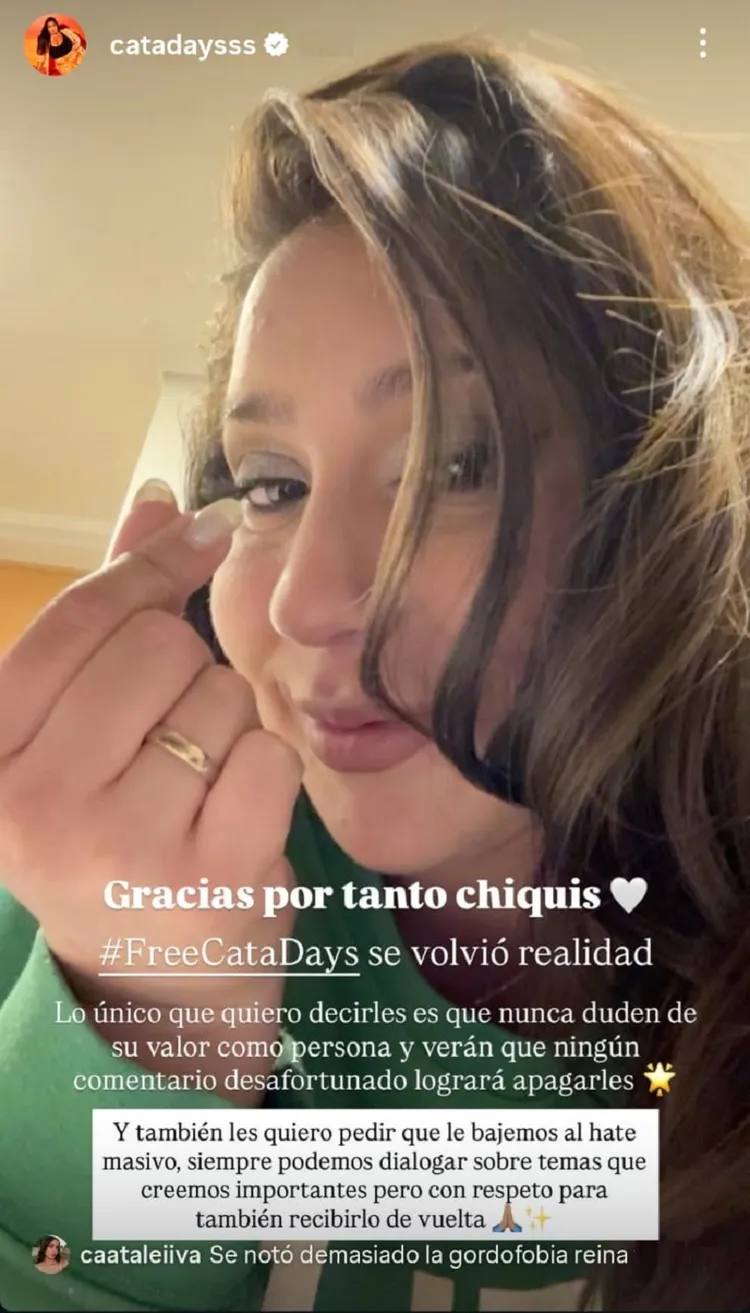 Cata Days reaccionó a polémicos dichos de Raquel Argandoña - Cata Days | Instagram