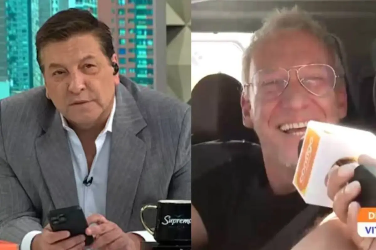 Martín Cárcamo irrumpió en ''Contigo en la mañana'', Captura | Contigo en la mañana