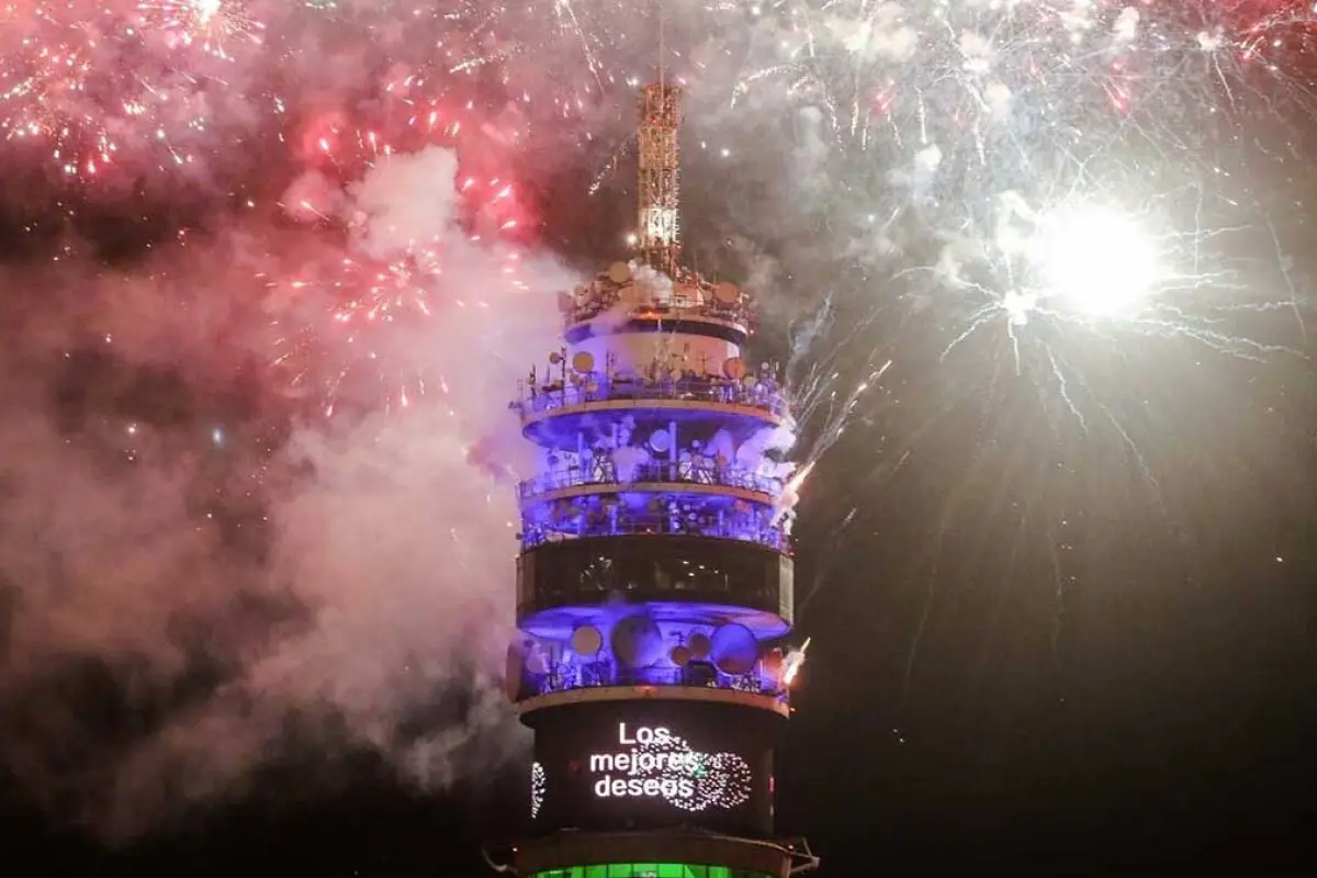  Vuelven el show de fuegos artificiales a la Torre Entel , Redes sociales | Referencial