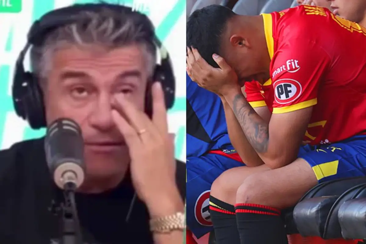 Fernando Solabarrieta llora el descenso de Unión Española, Redes sociales | Referencial