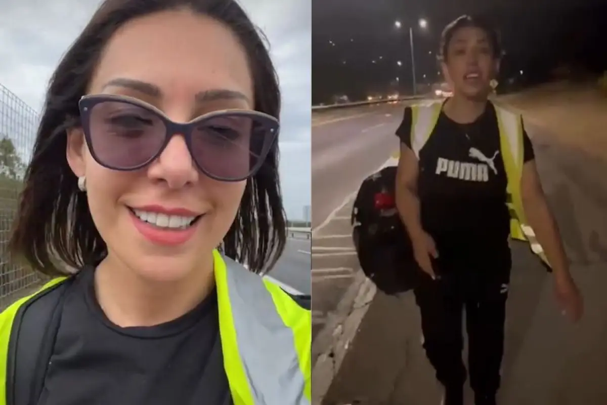 Mariela Sotomayor caminó a Lo Vásquez, Instagram