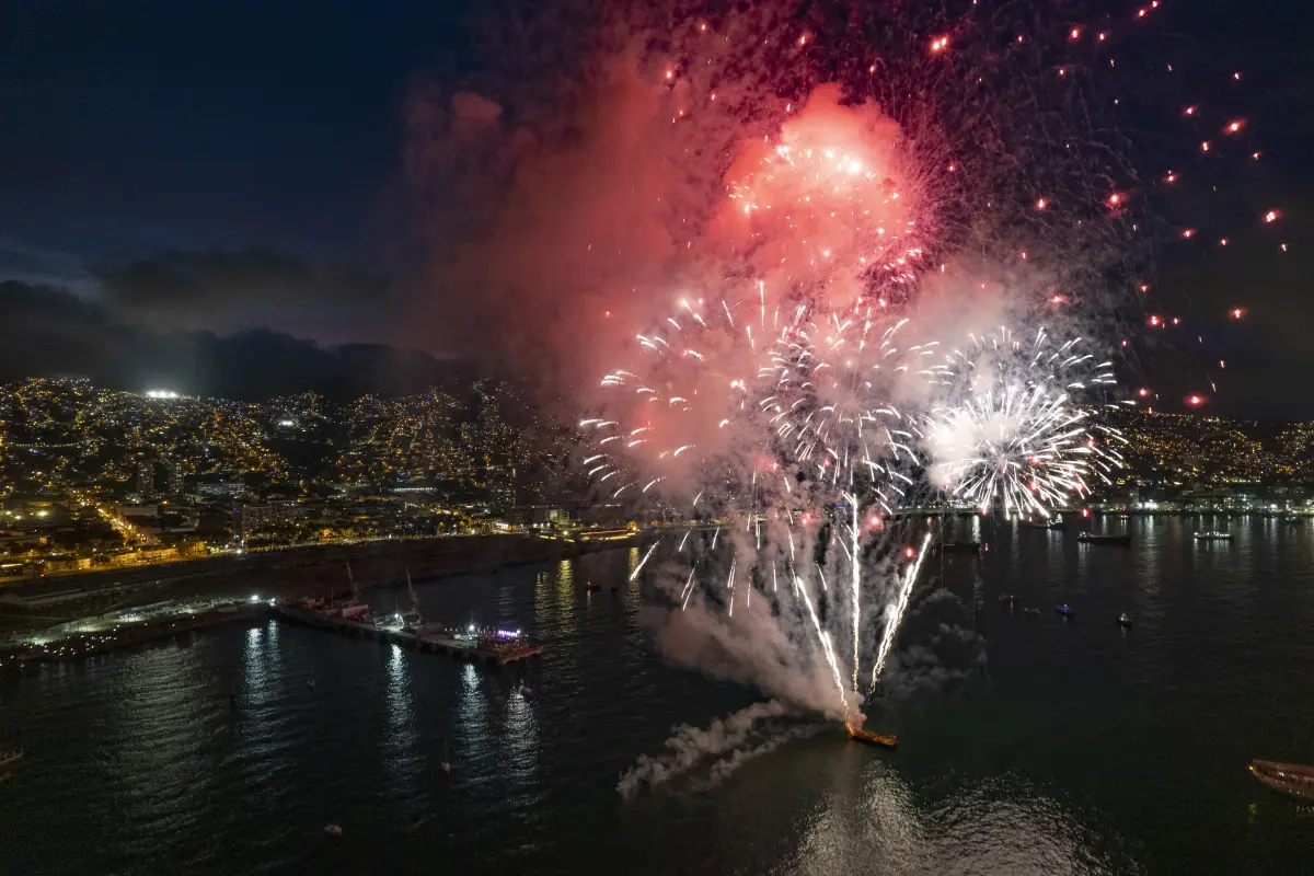 Año Nuevo en el mar , Redes sociales | Referencial