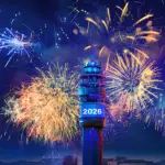 Fuegos artificiales vuelven a la Torre Entel, red X