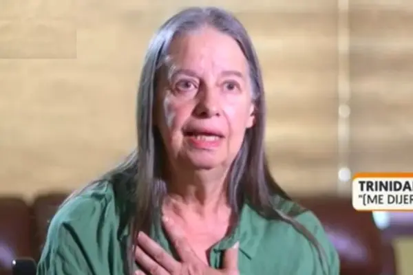 Trinidad Cruz-Coke rompió el silencio ,Captura