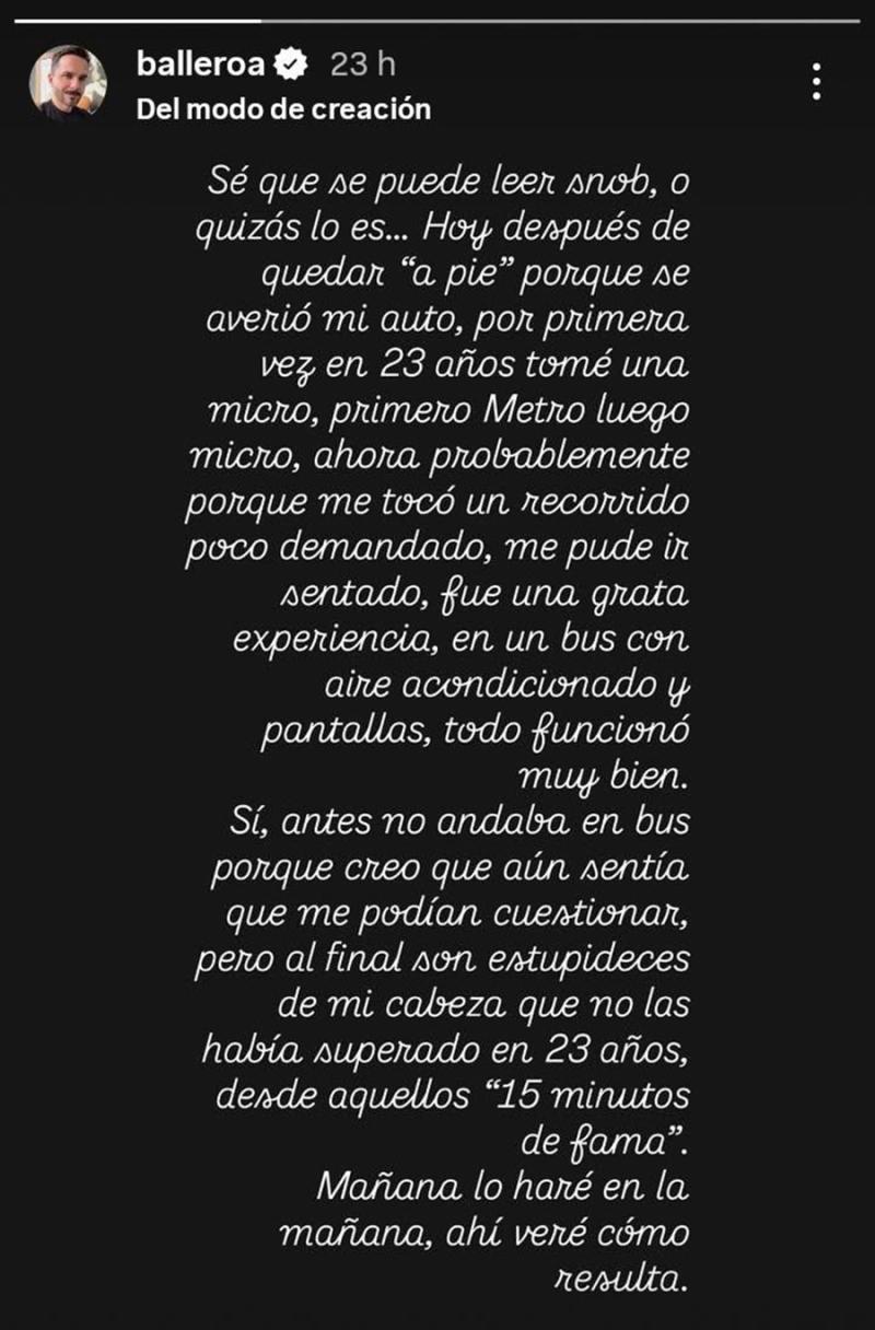 Álvaro Ballero - Instagram