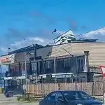 Estragos de los fuertes vientos, El Magallánico