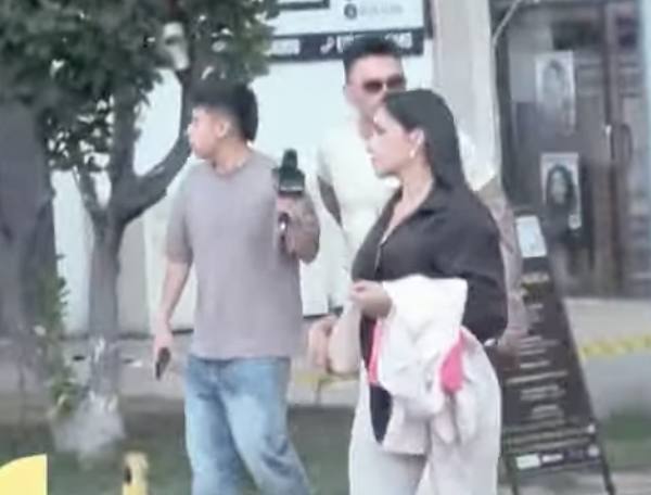 Marcelo Ríos junto a su nueva pareja - Captura de Chilevisión