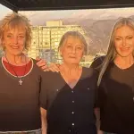 Adriana Vacarezza, su madre, y Marcela, Captura de pantalla