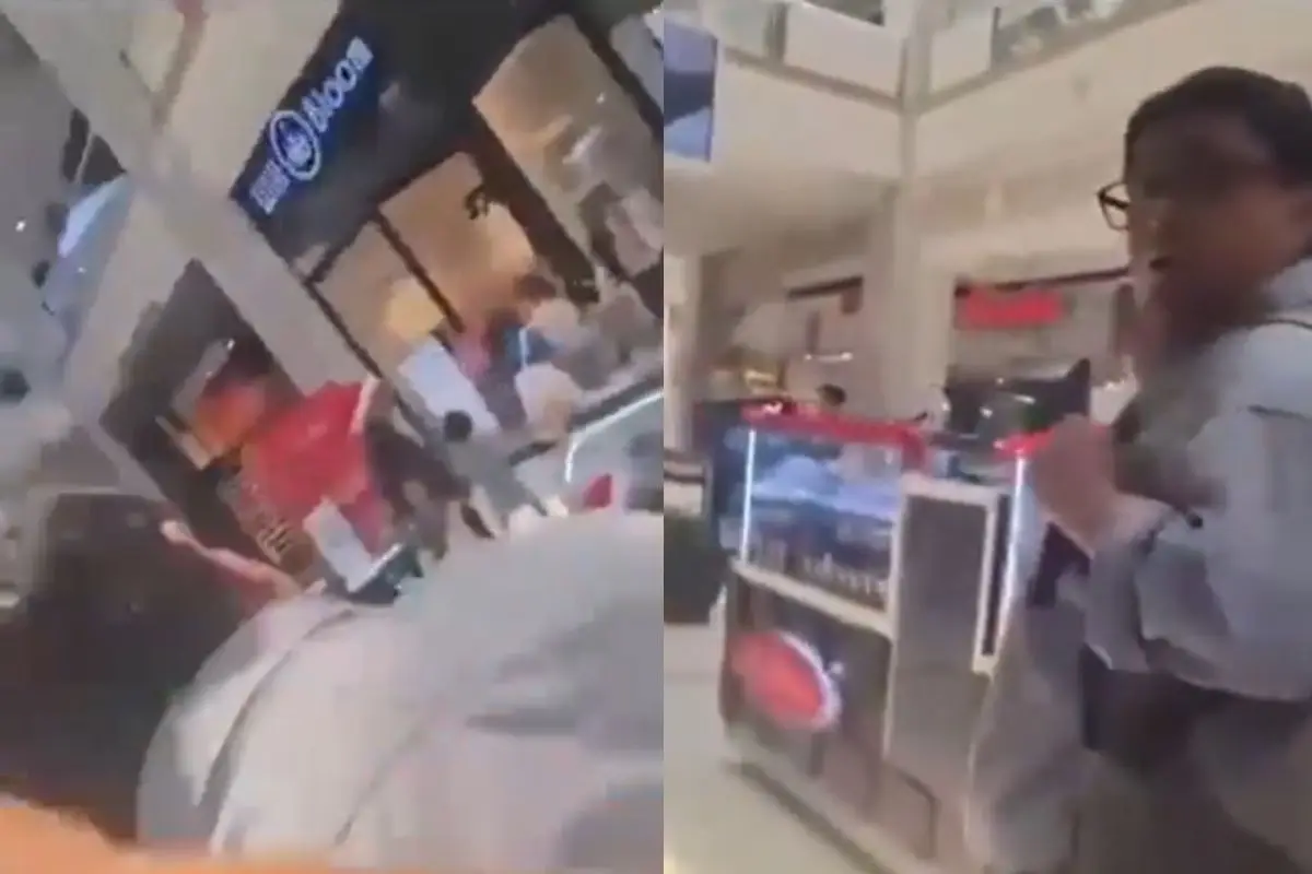 Diputado Meza fue agredido en mall, Captura