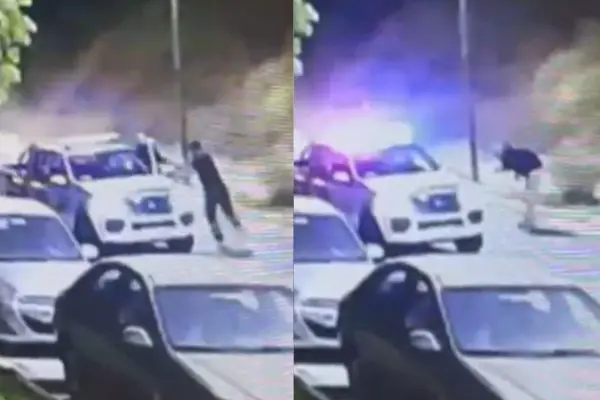 Funcionario municipal fue agredido en La Florida ,Captura