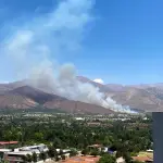 Reportan incendio en las cercanías del Claro Arena, Redes sociales | X