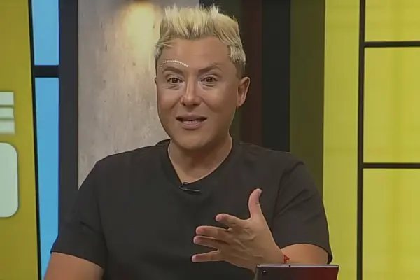 Sergio Rojas en Que te lo digo ,Captura de pantalla