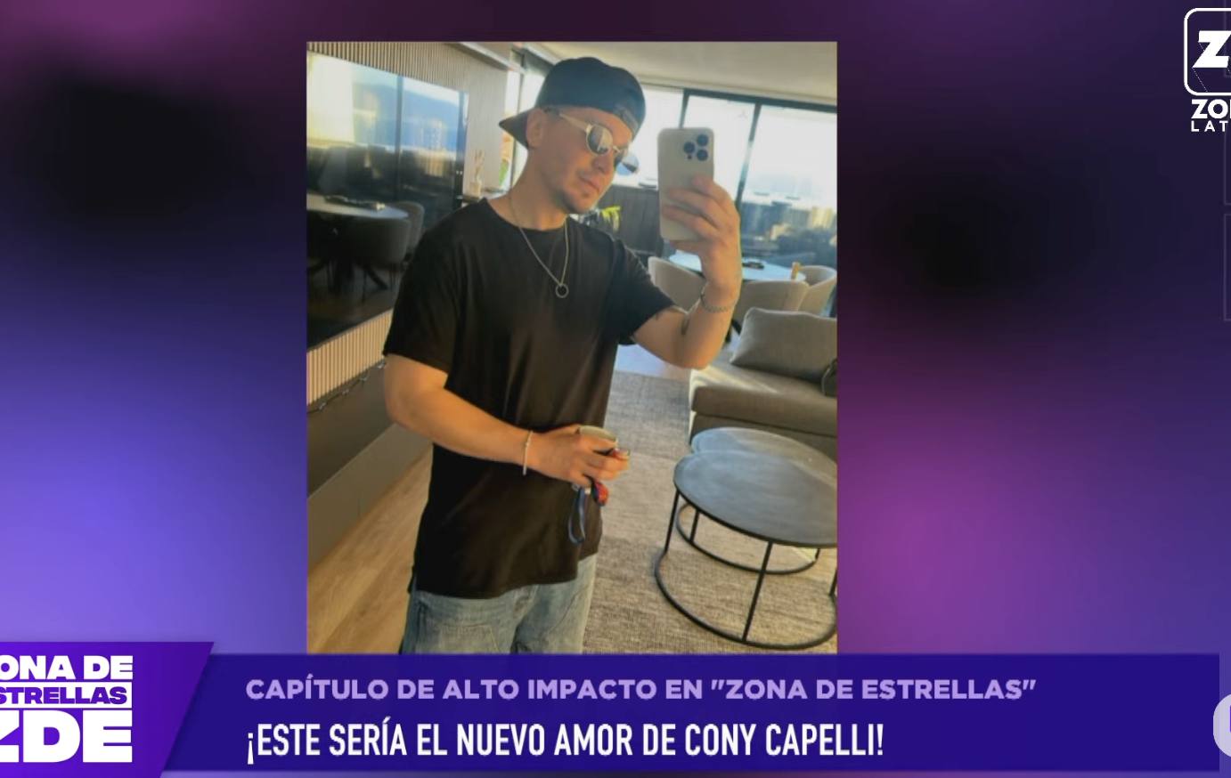 Este el nuevo galán de Cony Capelli - Captura de Youtube