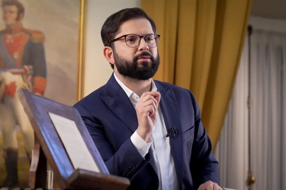  , Gabriel Boric-Prensa Presidencia