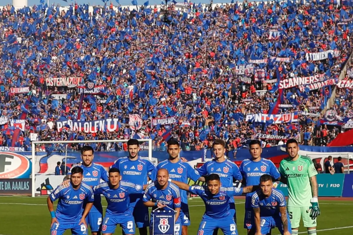 Hinchada de Universidad de Chile, instagram @udechileoficial
