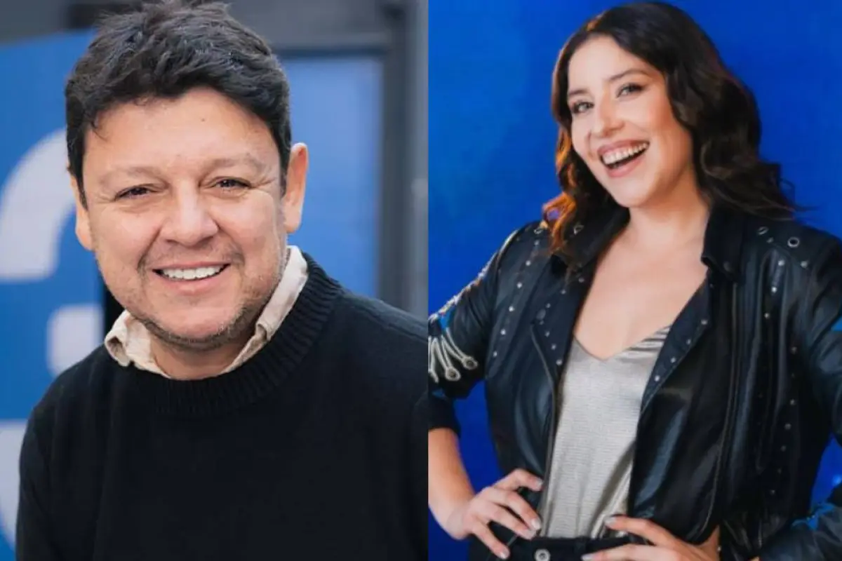 Carlos Valencia celebra el rol de María José Quintanilla en ''Dale Play Verano'', Mega