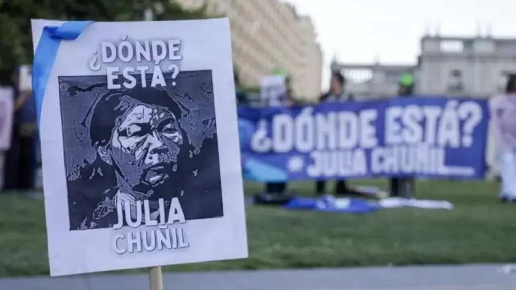 Julia Chuñil - Agencia Uno 