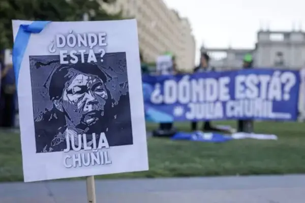 Julia Chuñil ,Agencia Uno 