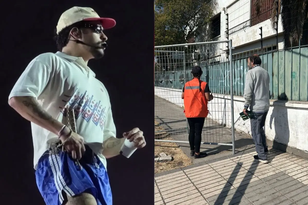 Bad Bunny se presentó anoche en Nacional, red X