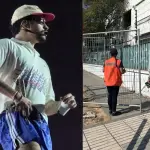 Bad Bunny se presentó anoche en Nacional, red X