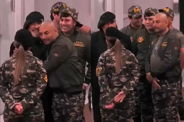 Caniulef y Piñera en \