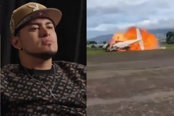 Yeison Jiménez murió en un accidente aéreo ,red X