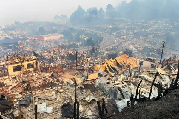 Villa Lord Cochrane, Penco ,Lucas Aguayo - Agencia Uno