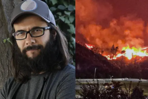 Marcelo Lagos e incendios forestales en el Biobío ,Redes sociales | Referencial