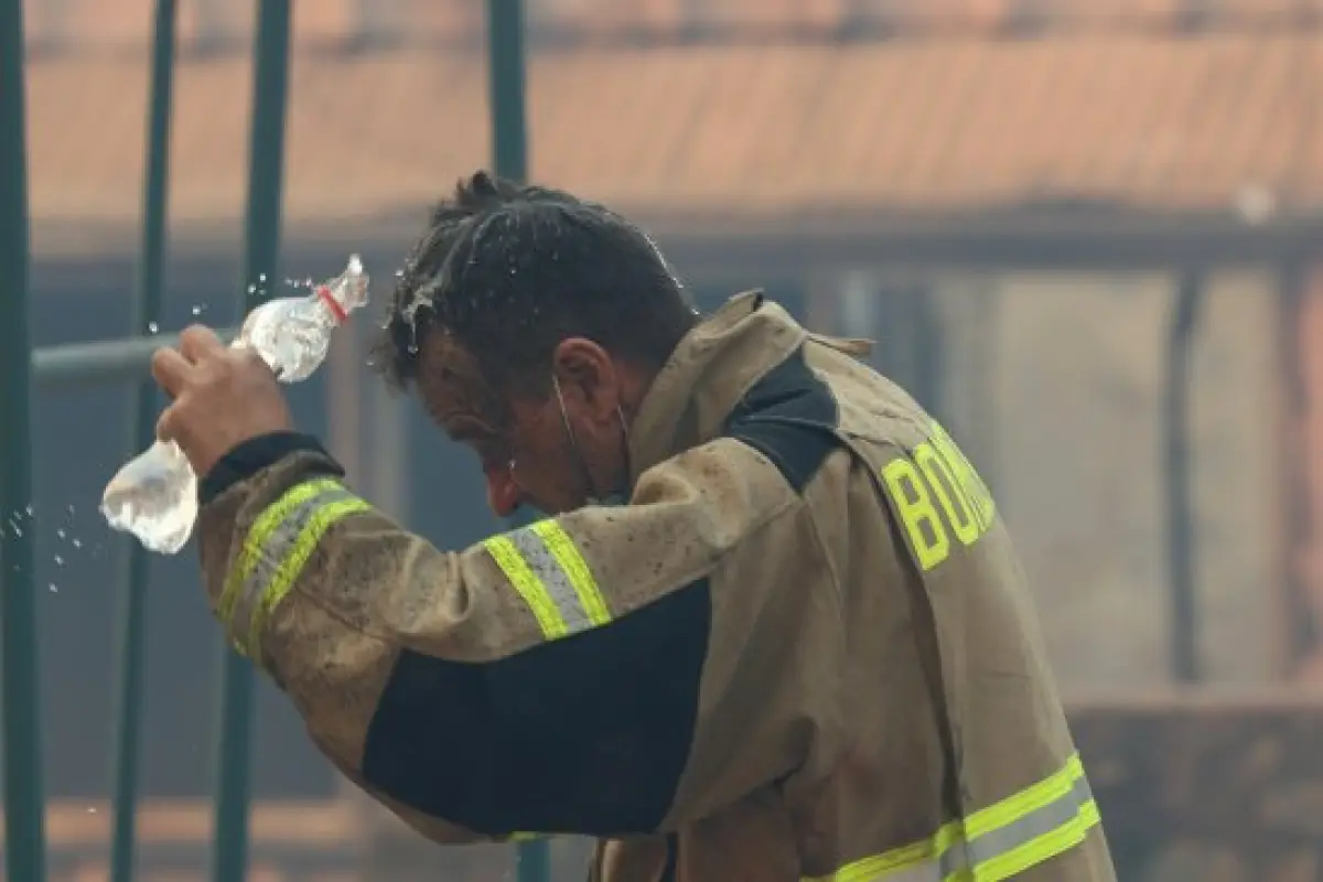 Incendios forestales en el Biobío , Redes sociales | Referencial