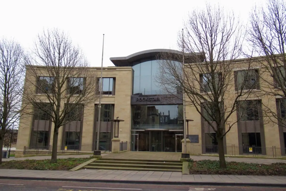Sede de Rockstar North, en Edimburgo, Escocia., Richard Webb/Creative Commons