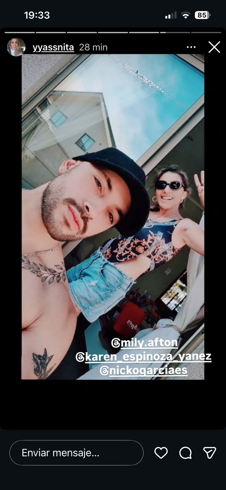 Yasna Muñoz, madre de Marcianeke - Instagram