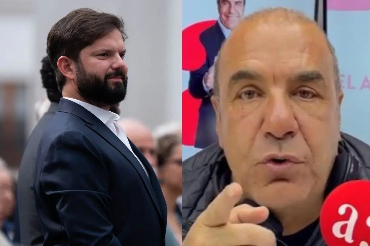 Checho Hirane firme detractor del Presidente Boric, Captura