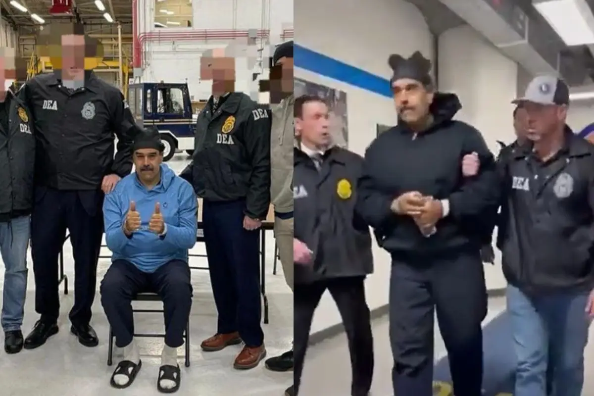 Nicolas Maduro ya está en EEUU, Captura